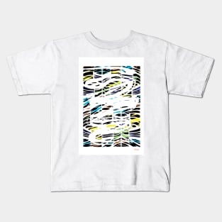 Charcoal Texture Kids T-Shirt